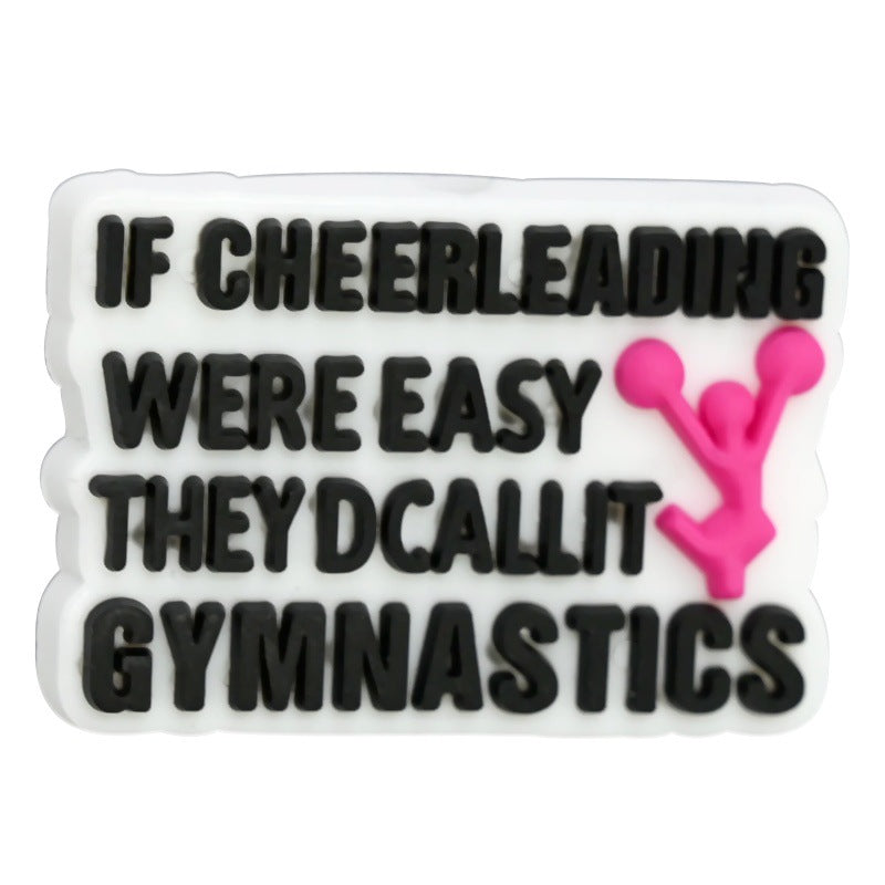 Wholesale  Random 100pcs/pack   Cheerleader Series Beaded DIY Charcoal Beads